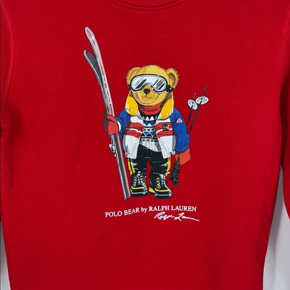 Polo Ralph Lauren Red Toddler Longsleeve Shirt! Size SP(8) - Picture 4 of 6